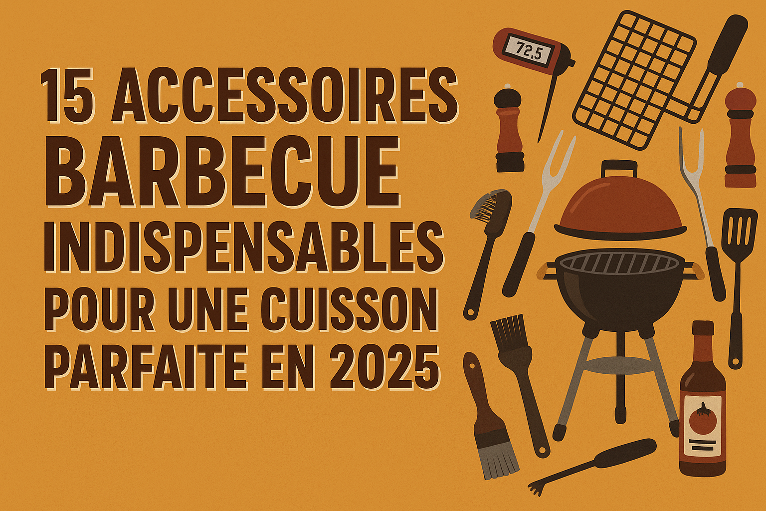 15 Accessoires Barbecue Indispensables Pour Une Cuisson Parfaite en 2025