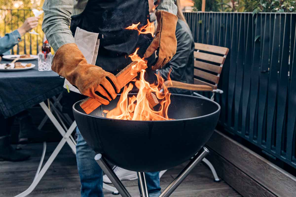 BOWL Bol à Feu avec Trépied